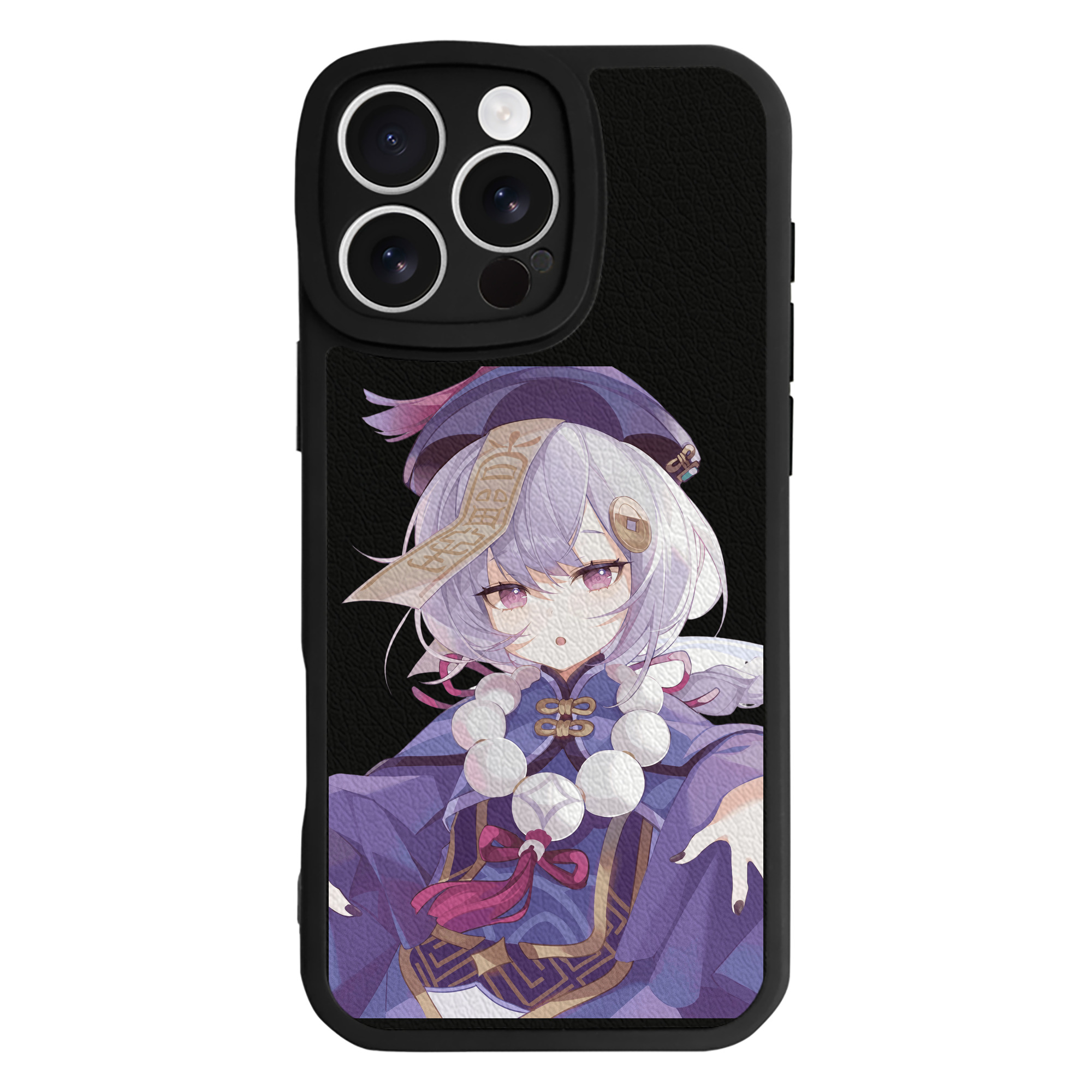 げんし神 七七 なな  genshin Nana 【iPhone 16シリーズ対応】シリコンスマホケース（レザー調） 材質：シリコン